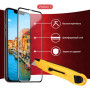 Защитное стекло Intaleo для Samsung Galaxy M32 SM-M325F Full Glue Black (1283126513794)