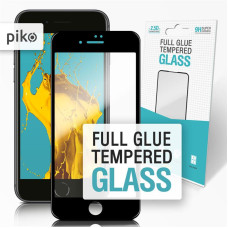 Защитное стекло Piko для Apple iPhone SE 2020/7/8 Black Full Glue, 0.3mm, 2.5D (1283126501418)