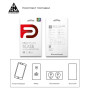 Защитное стекло Armorstandart для Tecno Pop 4 (BС2) Black Full Glue (ARM57586)