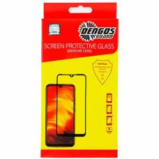 Защитное стекло Dengos для Vivo X50 Black Full Glue (TGFG-144)