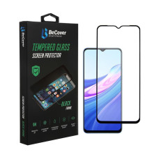 Защитное стекло BeCover для Vivo Y33s/Y21 Black (707248)