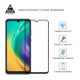 Защитное стекло Armorstandart для Tecno Pop 4 Pro (BC3) Black Full Glue (ARM58130)