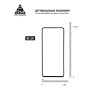 Защитное стекло Armorstandart Pro для Samsung Galaxy A52 SM-A525 Black, 0.33mm (ARM58358)