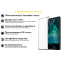 Защитное стекло BeCover для Nokia G21/G11 Black (707603)