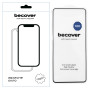 Захисне скло BeCover для Motorola Moto G55 Black 10D (712717)