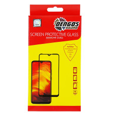 Захисне скло Dengos для Samsung Galaxy A37 SM-A376 Black Full Glue (TGFG-433)