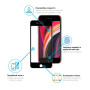 Защитное стекло Global для Apple iPhone SE 2020/8/7 Full Glue Black (1283126501395)