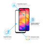Защитное стекло Global для Xiaomi Redmi Note 7 Full Glue Black (1283126490880)