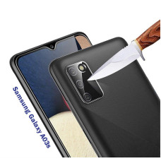 Защитное стекло BeCover для камеры на Samsung Galaxy A03s SM-A037 Black (707027)