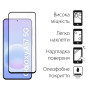 Захисне скло Dengos SuperD для Samsung Galaxy A57 SM-A576/A37 SM-A376 Black Full Glue (TGFG-SD-09)