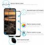 Защитное стекло Global для Nokia 1.4 Full Glue Black (1283126511806)