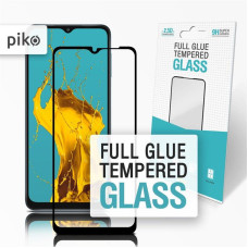Защитное стекло Piko для Samsung Galaxy A12 SM-A125 Black Full Glue, 0.3mm, 2.5D (1283126509445)