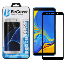 Защитное стекло BeCover для Samsung Galaxy A7 (2018) SM-A750 Black (702948)