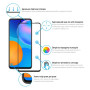 Защитное стекло Global для Huawei P Smart 2021 Glue Black (1283126507786)