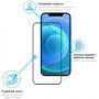 Защитное стекло Global для Apple iPhone 12 Full Glue Black (1283126506369)