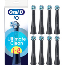 Насадка для зубної електрощітки Braun Oral-B iO RB CBF-8 Ultimate Clean Black (8 шт)