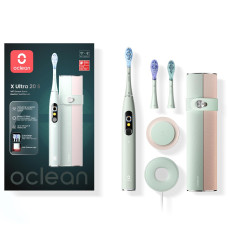 Розумна зубна електрощітка Oclean X Ultra 20 Set Electric Toothbrush Green (6970810557091)