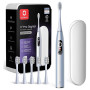 Розумна зубна електрощітка Oclean X Plus Pro Digital Silver (6970810556179)